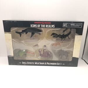 Dungeons and Dragons Icons of the Realm Spell Effects Wild Shape Set 1 Figures